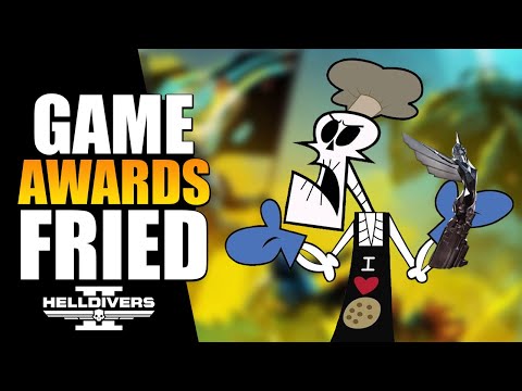 helldivers 2 isn't nominated for game of the year?!