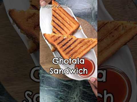 Ghotala Grill Sandwich..Super Easy & Tasty Recipe #Sandwich #Shorts