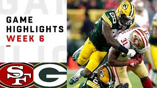 49ers vs. Packers Week 6 Highlights | NFL 2018