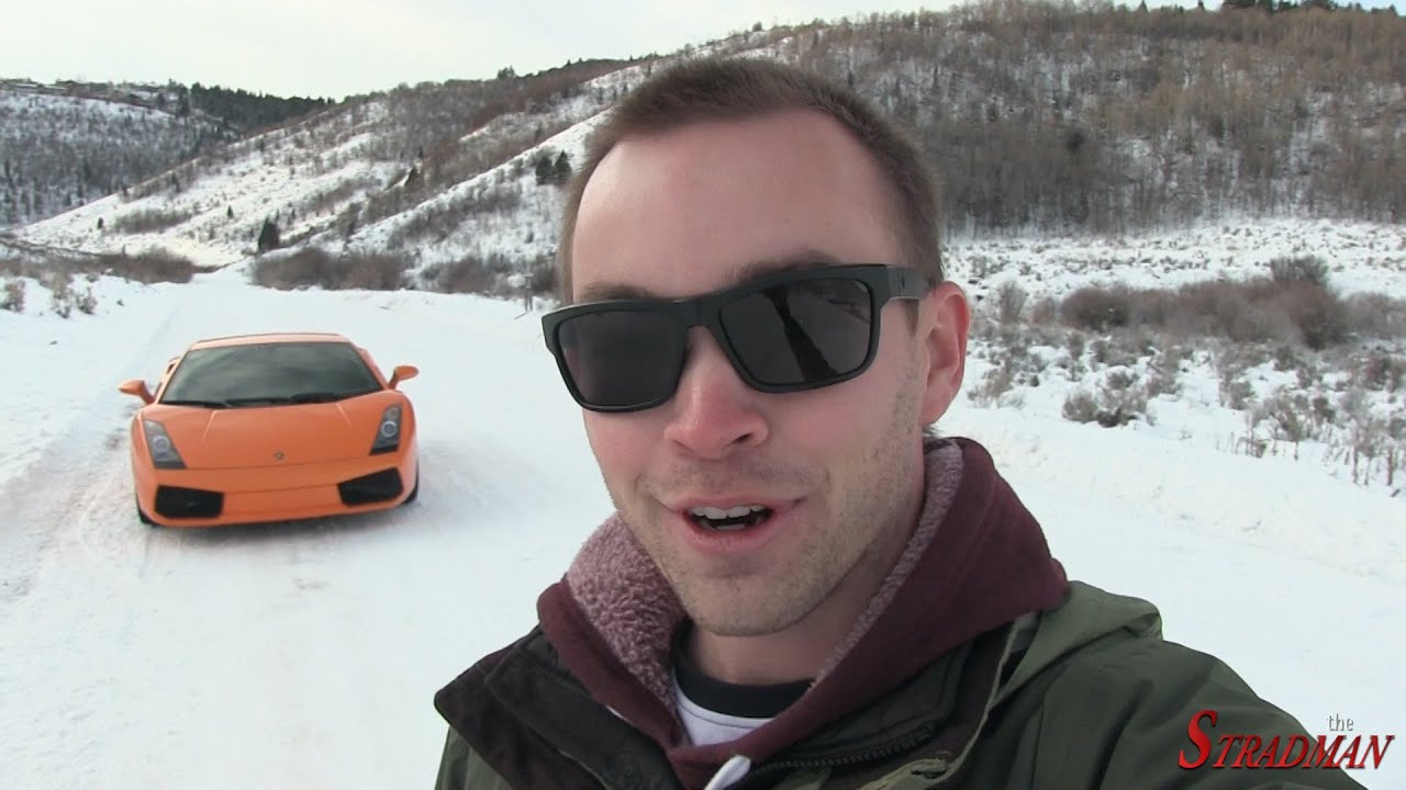 Winter Tires installed on the Gallardo