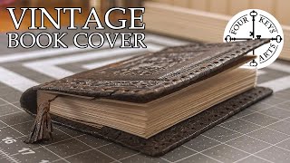Vintage Journal Cover  - Making a Quick and Easy Blank Book Block Insert
