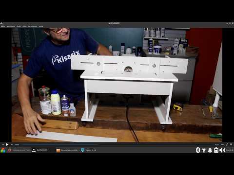 Como fazer a melhor bancada para tupia invertida #ferramentas #diy #dicas #tupia #brasil #marcenaria