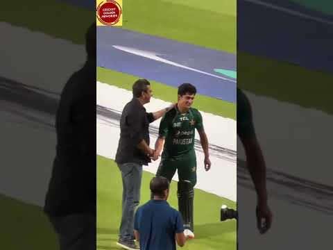Wasim Akram Appreciating Naseem Shah | Pakistan vs Afghanistan | Asia Cup 2022 | Shorts
