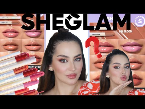 تجربة  Sheglam Shimmer Lip Plumper 😱🤐