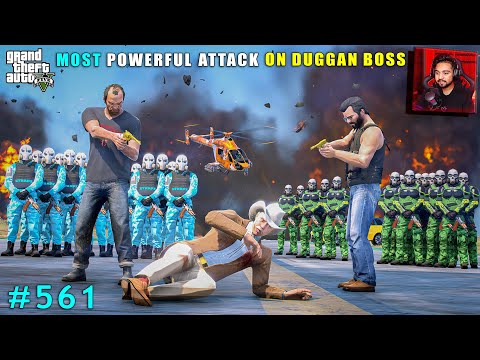 Most Overpowered Attack on Duggan Boss | Gta V Gameplay