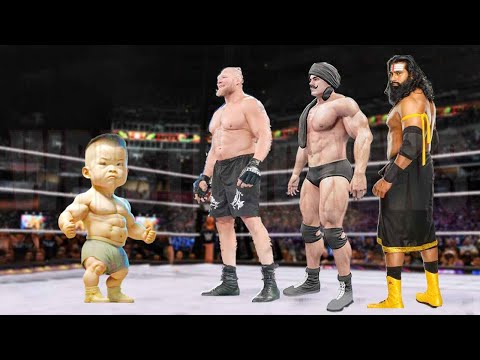 Baby vs Brock Lesnar Dara Singh Veer Mahan Match