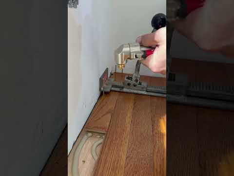 How to Finish Hardwood Flooring! #diy #construction #tools