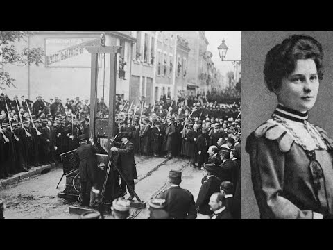 The Last Public Execution Of A Guillotined Woman In Germany