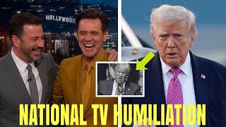 “Jim Carrey & Jimmy Kimmel HUMILIATE Trump on Live TV — What He Did Next SHOCKED Everyone!”