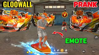 New Bundle And Gloowall 👿 Y GAMING New Video 😍 No Internet Prank 🚫 Aura Emote ⚡ 999+ Prank Free Fire
