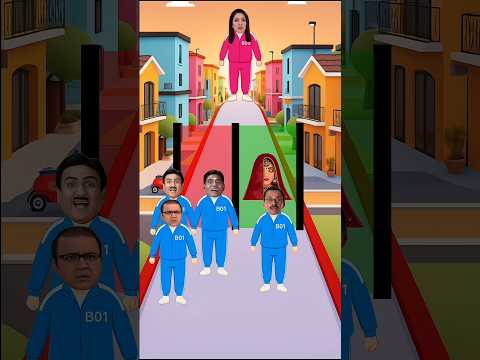Babita ji किसे पसंद है? 🤔 | Jethalal 🆚 Iyer, Bhide, Popatlal 🤣 #shorts #shortsfeed #entertainment