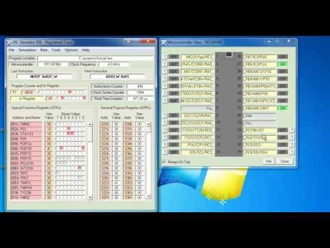 Pic simulator ide не работает