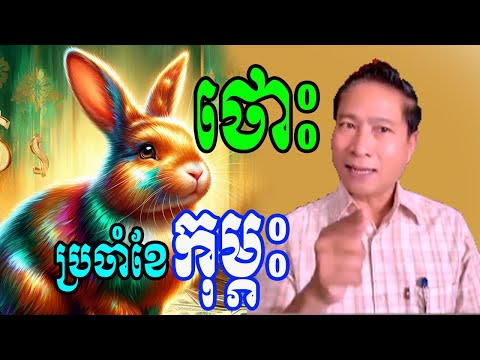 មើលរាសីឆ្នាំថោះ ប្រចាំក្នុងខែកុម្ភះ តាមបែបចិនសែ មានលាភធំអ្វីខ្លះ លអិតក្នុងវីដេអូនេះ