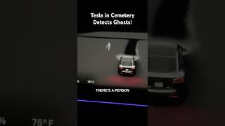 I was NOT expecting this to work 😳 #tesla #spookyseason #ghost