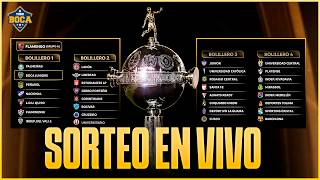 🛑 SORTEO COPA LIBERTADORES EN VIVO - BOCA JUNIORS PRESENTE EN LA SEDE CONMEBOL | ATB 🎙️