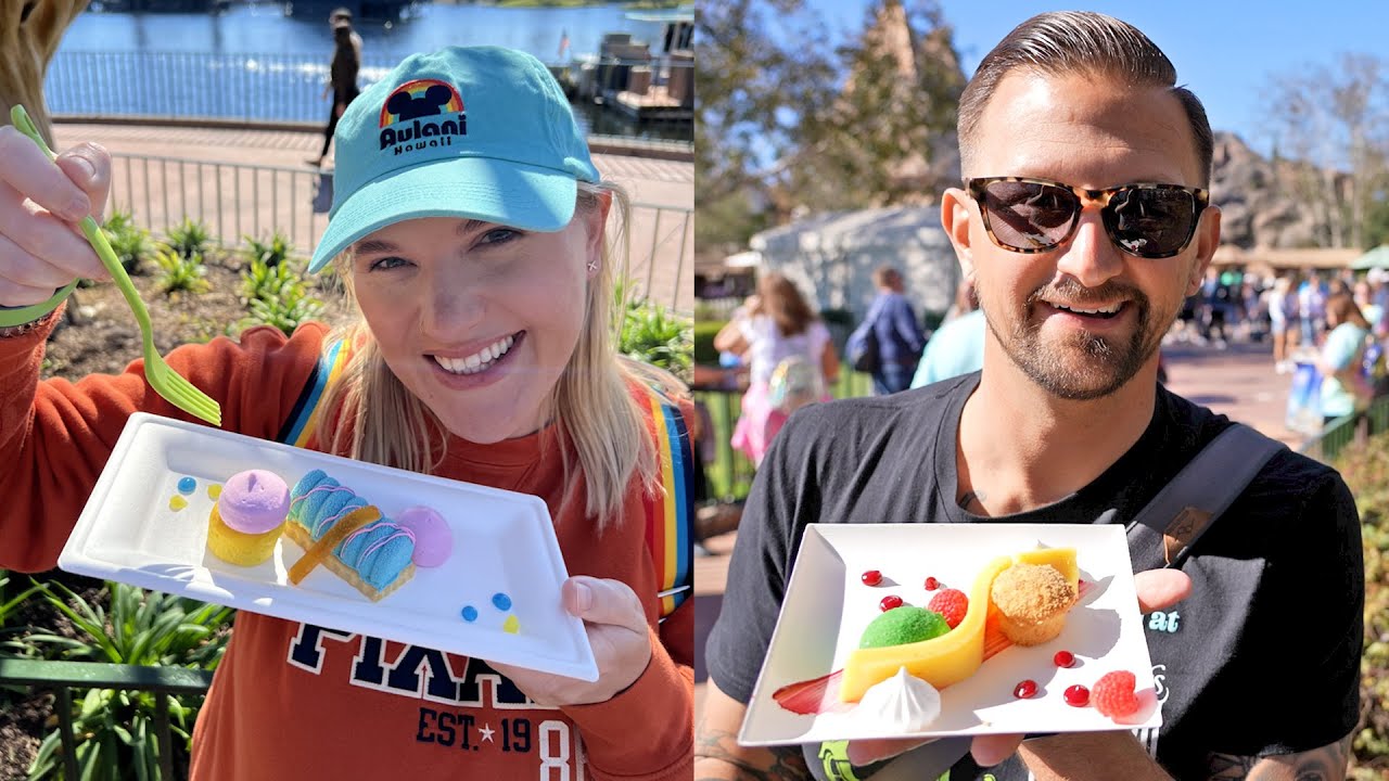 Our Favorite Disney Food Festival! EPCOT's Festival Of The Arts, Trying Beautiful Food & Art! The Tim Tracker