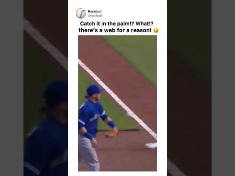 In The Web!? 🤣🤦‍♂️ #baseball