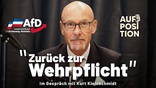 Auf Position - Folge 1: Kurt Kleinschmidt über den Zustand der Bundeswehr!