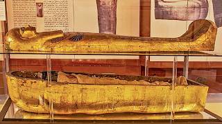 Yuya mummy-shaped sarcophagus