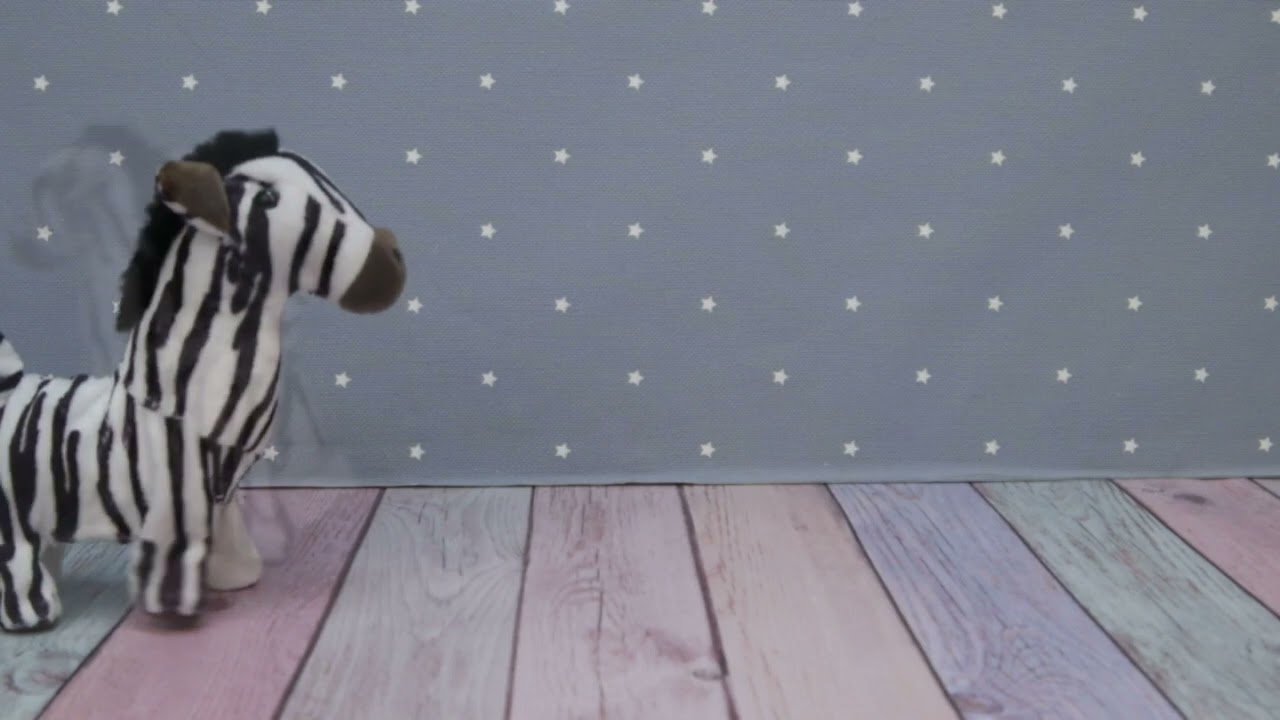 Зебра Animal World интерактивная плюшевая - видео Зебра Animal World интерактивная плюшевая - видео