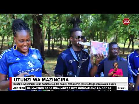 Kundi la wanamziki latoa hamasa kupitia muziki