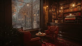 Going to a Coffee Shop on a Rainy Fall Day - A Calm Jazz Playlist for a Moody Autumn