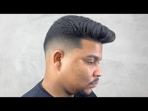 Como fazer degrade mode fade e conexão com técnica de pente corrido