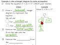 Hanger Diagrams and Equation Solutions