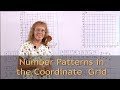 Number Patterns in Coordinate Grids