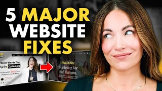I Tore My Website Apart 👀  Here’s What I Changed (& Why It’ll Make You More Sales Too)