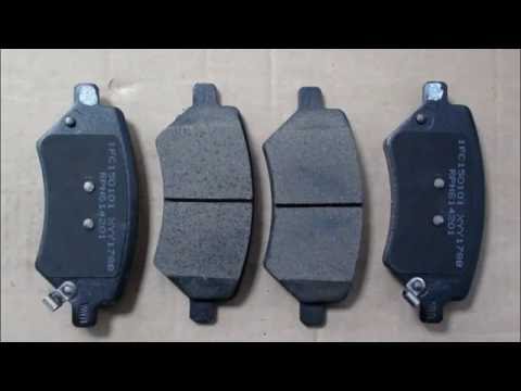 Передние тормозные колодки CHERY T11-3501080BA