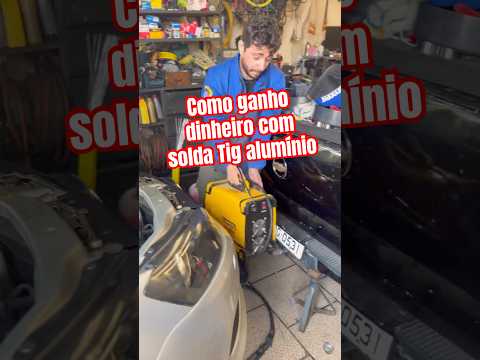 Mais uma dica de soldagem Tig alumínio para ganhar dinheiro #solda #soldatig #soldaaluminio