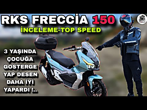 RKS FRECCİA 150 İNCELEME VE TOP SPEED & GÖSTERGESİ EVLERE ŞENLİK & ŞEKLİ VS 10 NUMARA PEKİ YA GERİSİ