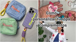 Como personalizar tu ropa, un móvil , una taza y todo lo que se te ocurra