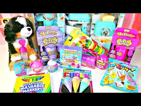 Abrimos Juguetes Slime Crayola Play Doh LPS Hatchimals MLP Cocinita de Juguete Sorpresas |Mundo de J