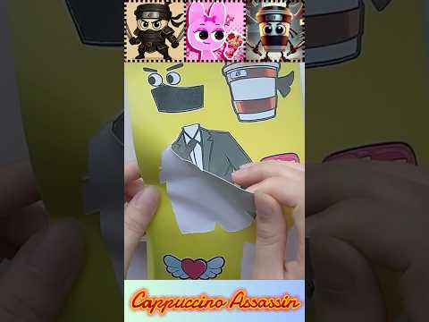 DIY Sticker | Incredibox Sprunki Sinner Edition with Pinki & Cappuccino Assassin Date | Chanmie TV