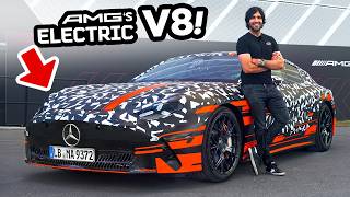 An EV with a V8 Mode?! The Sounds of AMG's "Electric V8" GT 4 Door!!