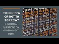 Government Borrowing and Debt Management