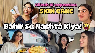Bahir Se Kiya Nashta😍| Alizeh Madam Ke New Skin Care Products👀| Admission Kiska Krwana?| PK GIRLS