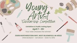 Young Artist Scholarship Competition: Public Exhibition & Voting OPEN NOW!