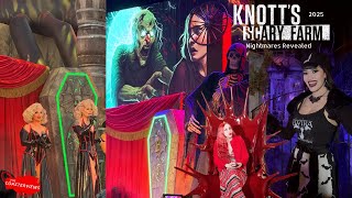 Nightmares Revealed Knott's Scary Farm 2025 Full Details of Mazes, Scarezones, Exclusive Interviews!