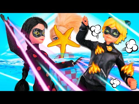 Socorro! Antibug vs Cat Noir! Adrien e Marinette só queriam fazer um piquenique! Ladybug em ação!