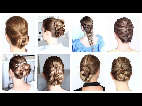 😍  EASY DIY Elegant Updos that everyone can create 😍 Hairstyle Transformations