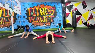 Pancake stretch routine for beginners | Hamza Gymnash