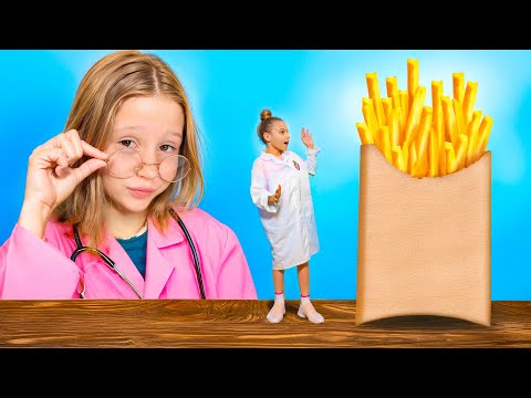 Nastya Descobre os Segredos da Comida Saudável!