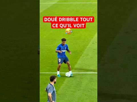 J’crois que c’est une maladie en fait 😂 (le contrôle à la fin… 🤧) #doué #psg #footballskills