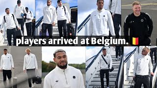 ⚪Newcastle Arrives in Belgium: A Look Ahead to the Champions League Clash Against Union St-Gilloise.