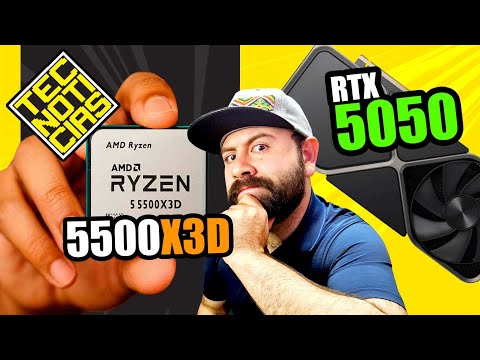 Ryzen 5500X3D (AM4) y RTX5050 ¿El combo de entrada para 2025? - TECNOTICIAS