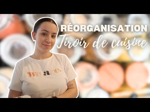 On réorganise mon tiroir de cuisine