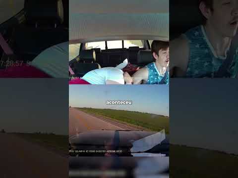Adormeceu na estrada com a namorada...😬